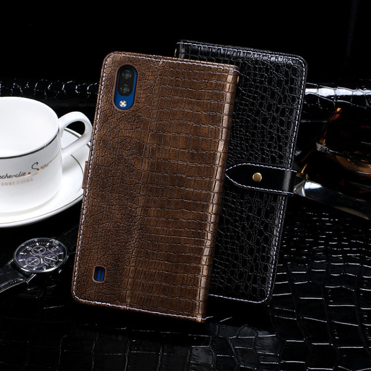 idewei Crocodile Texture Horizontal Flip Leather Case with Holder & Card Slots & Wallet, For ZTE Blade A5 2020, For ZTE Blade A7 2020, For Vivo IQOO 3, For Vivo Z6