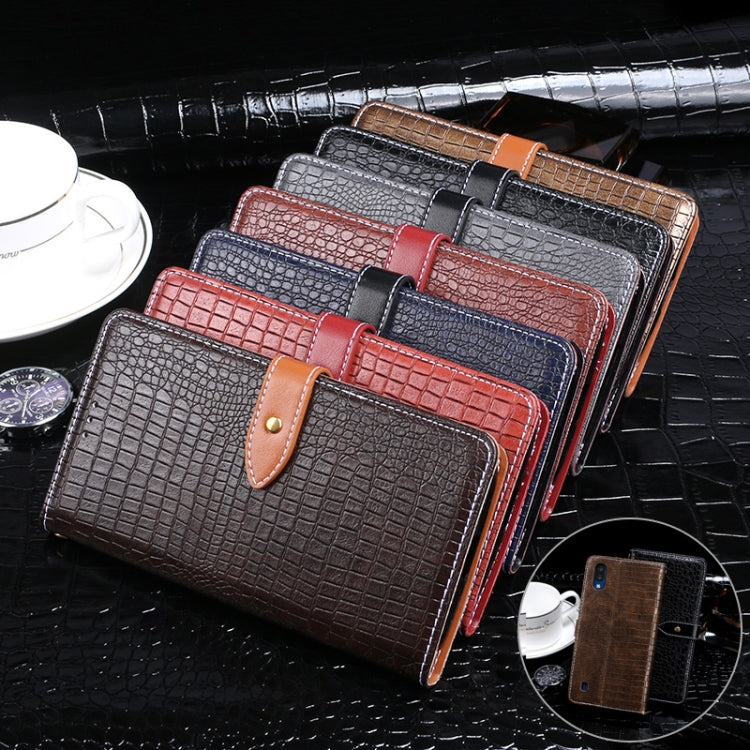 idewei Crocodile Texture Horizontal Flip Leather Case with Holder & Card Slots & Wallet, For ZTE Blade A5 2020, For ZTE Blade A7 2020, For Vivo IQOO 3, For Vivo Z6