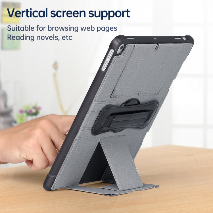 Handheld 360-degree Rotating Holder Tablet Case, For iPad 10.2 / 10.5 / Air 3, For iPad Air / Air 2 / Pro 9.7 / 9.7 2018 / 2017