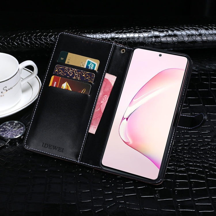 idewei Crocodile Texture Horizontal Flip Leather Case with Holder & Card Slots & Wallet, For Galaxy Note 10 Lite, For Galaxy S20, For Galaxy S20 Plus, For Galaxy S20 Ultra, For Motorola Moto G8 Power, For Galaxy A01, For Xiaomi Mi 10, For Xiaomi Mi 10 ...