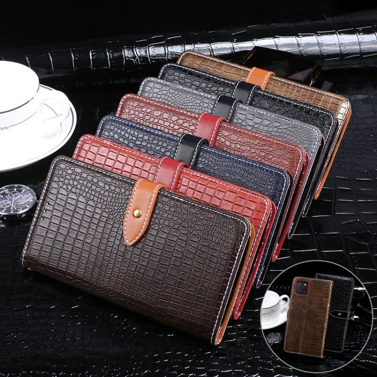idewei Crocodile Texture Horizontal Flip Leather Case with Holder & Card Slots & Wallet, For Galaxy Note 10 Lite, For Galaxy S20, For Galaxy S20 Plus, For Galaxy S20 Ultra, For Motorola Moto G8 Power, For Galaxy A01, For Xiaomi Mi 10, For Xiaomi Mi 10 ...
