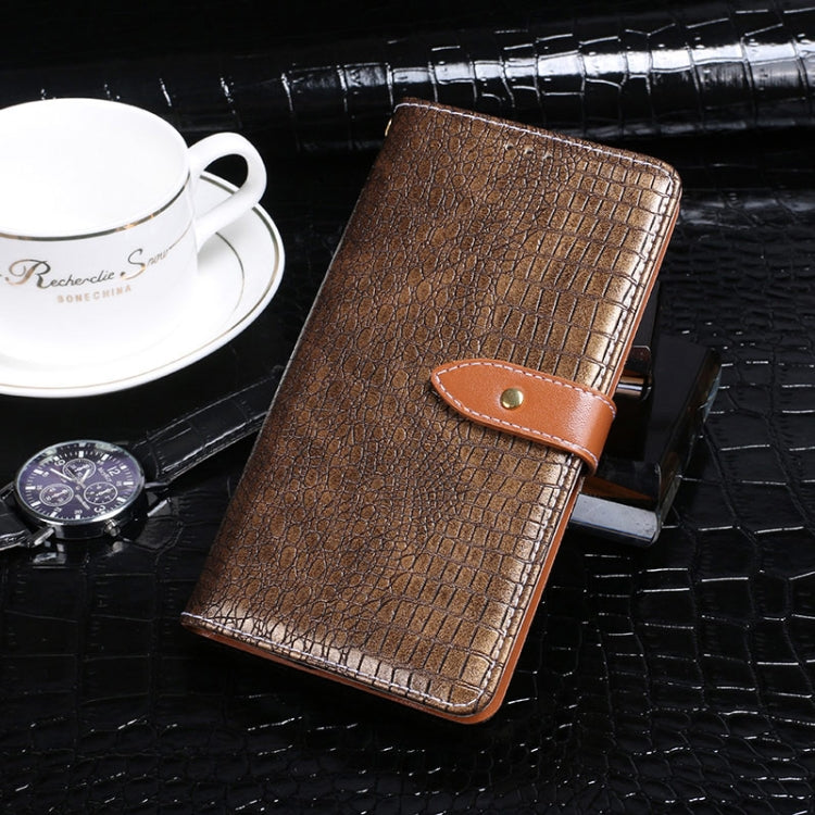 idewei Crocodile Texture Horizontal Flip Leather Case with Holder & Card Slots & Wallet, For Xiaomi Redmi Note 9S, For Xiaomi Redmi K30 Pro