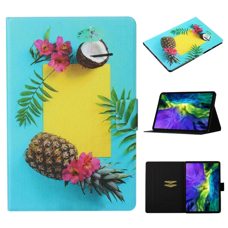 Coloured Drawing Pattern Horizontal Flip Leather Case with Holder & Card Slot & Sleep / Wake-up Function, For iPad Pro 11 (2020), For iPad mini 5 / 4 / 3 / 2 / 1, For iPad 10.2, For iPad Pro 10.5, For iPad Air / Air 2