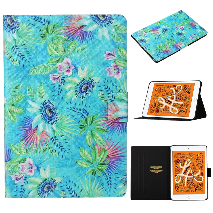 Coloured Drawing Pattern Horizontal Flip Leather Case with Holder & Card Slot & Sleep / Wake-up Function, For iPad Pro 11 (2020), For iPad mini 5 / 4 / 3 / 2 / 1, For iPad 10.2, For iPad Pro 10.5, For iPad Air / Air 2