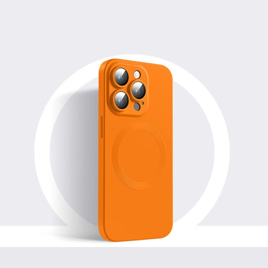 CD Texture MagSafe Liquid Silicone Phone Case, For iPhone 11 Pro Max, For iPhone 11