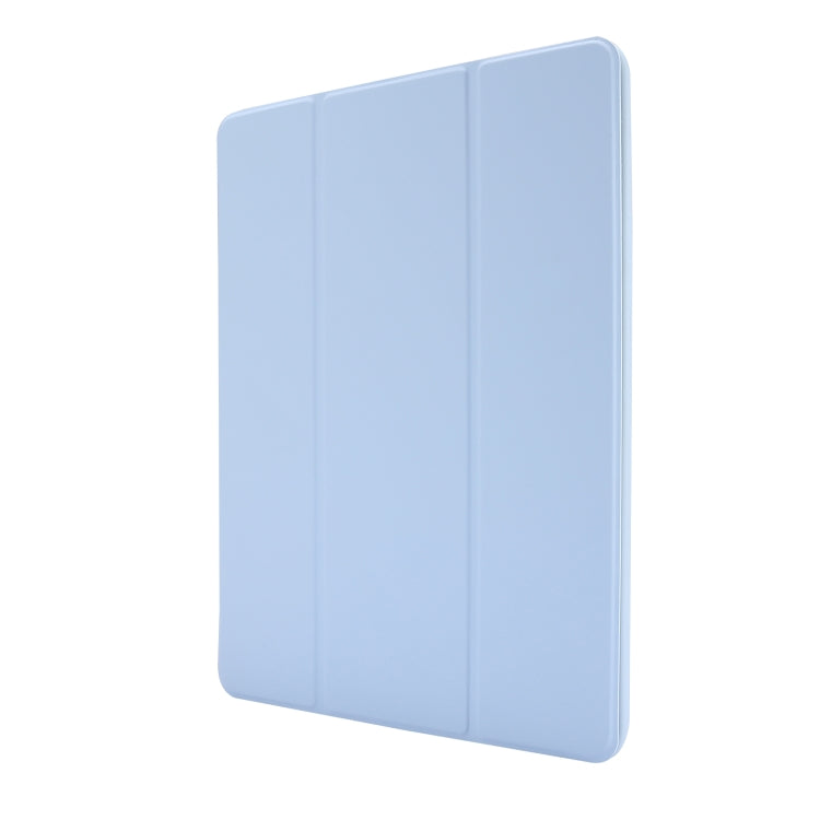 Skin Feel Pen Holder Tri-fold Tablet Leather Case, For iPad Air 2 / Air / 9.7 2018 / 9.7 2017, For iPad 10.2 2019 / iPad 10.2 2020 / iPad Air 3 / iPad Pro 10.5