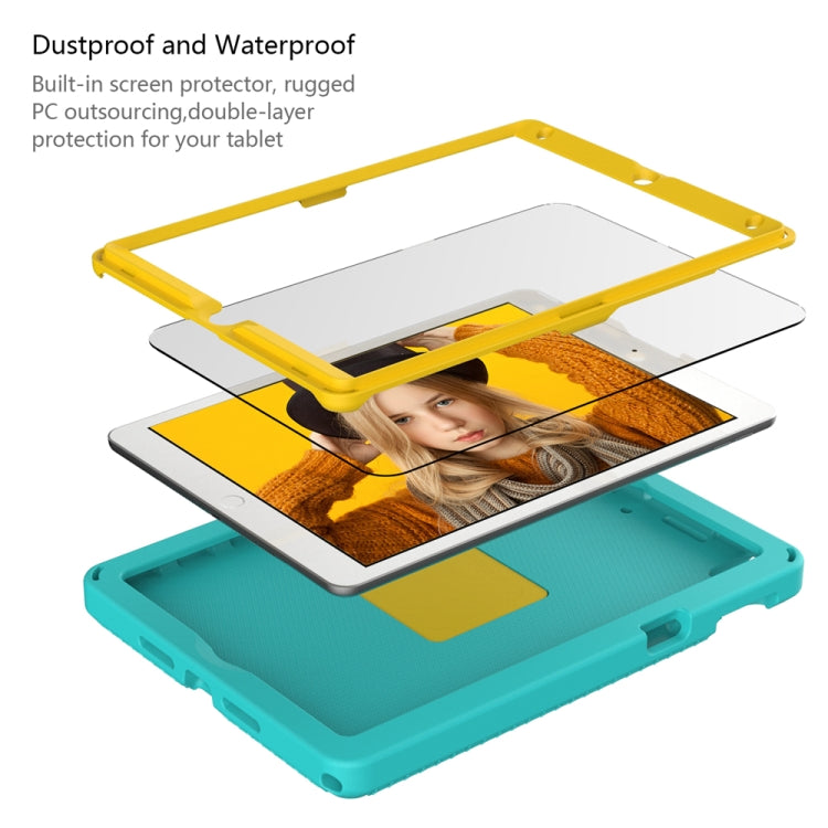 EVA + PC Shockproof Tablet Case with Waterproof Frame, For iPad Pro 10.5 2019/2017 / 10.2 2021/2019, For iPad 10th Gen 10.9 2022, For iPad Pro 11 2022/2021/2020/2018 / Air5 10.9 2022 / Air4 10.9 2020, For iPad mini 1/2/3/4/5