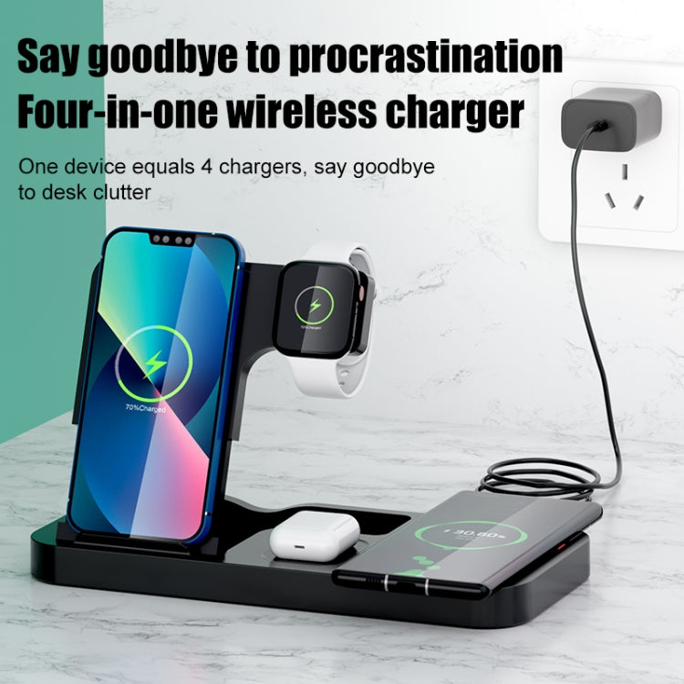 OW-02 15W 4 in 1 Phone Wireless Charger, OW-02