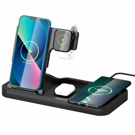 OW-02 15W 4 in 1 Phone Wireless Charger, OW-02