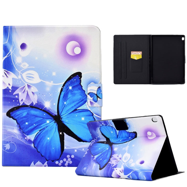 Electric Pressed TPU Smart Leather Tablet Case, For Lenovo Tab M10 FHD REL