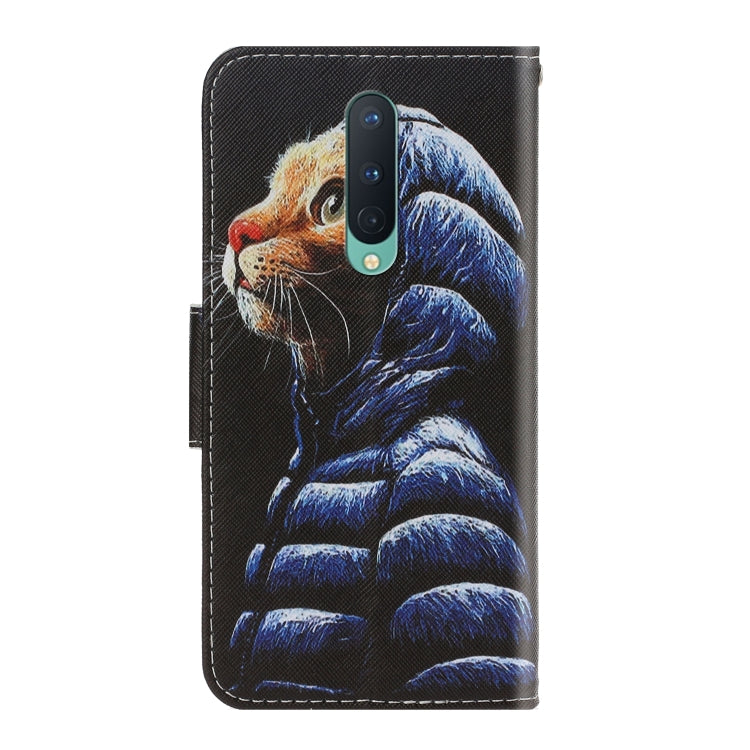 Colored Drawing Horizontal Flip Leather Case with Holder & Card Slot & Wallet