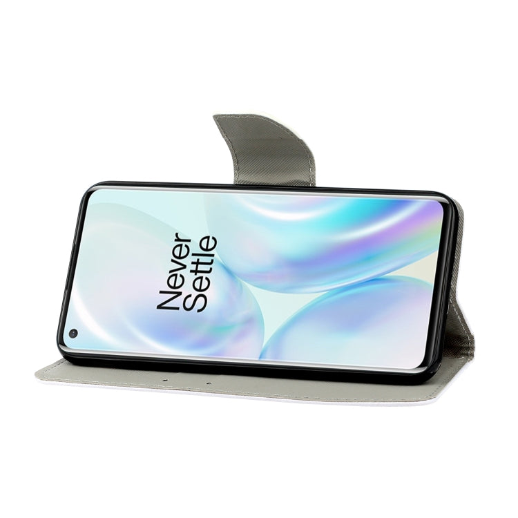 Colored Drawing Horizontal Flip Leather Case with Holder & Card Slot & Wallet