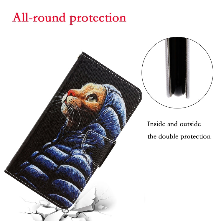 Colored Drawing Horizontal Flip Leather Case with Holder & Card Slot & Wallet, For One Plus 8