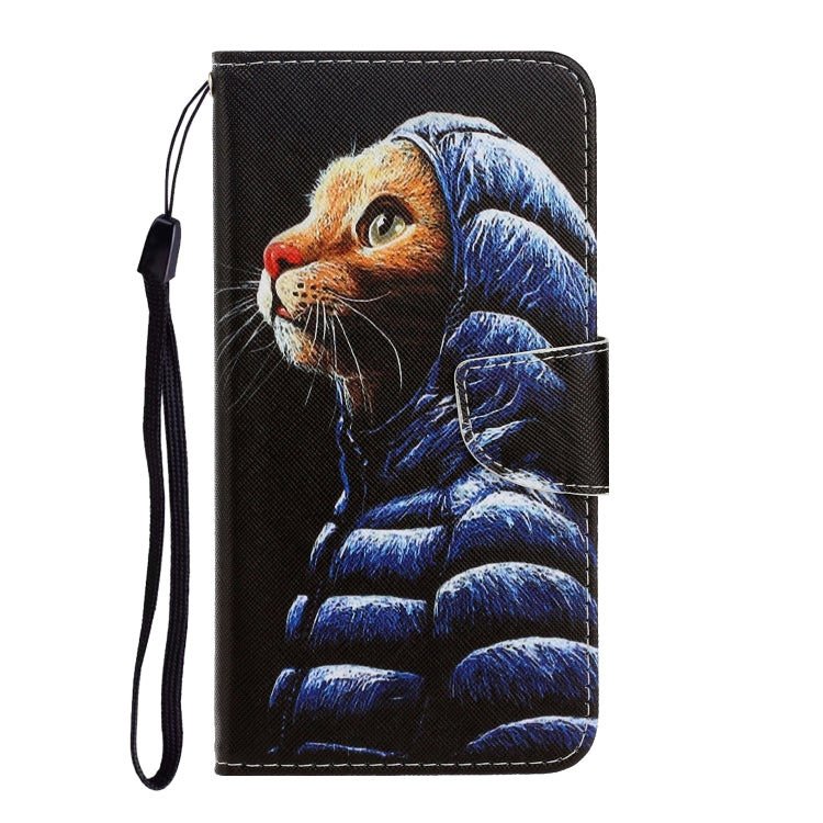 Colored Drawing Horizontal Flip Leather Case with Holder & Card Slot & Wallet