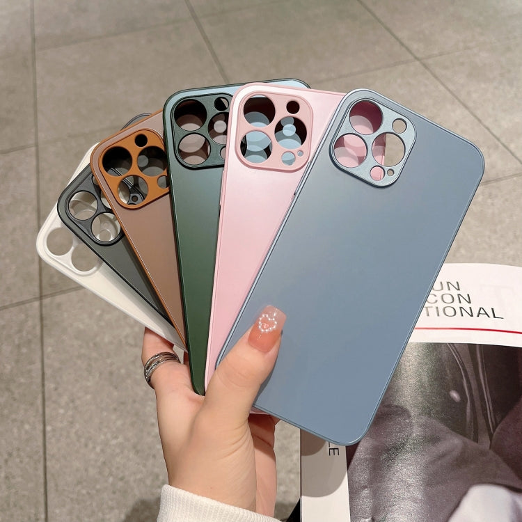 Frosted Tempered Glass Phone Case, For iPhone 11