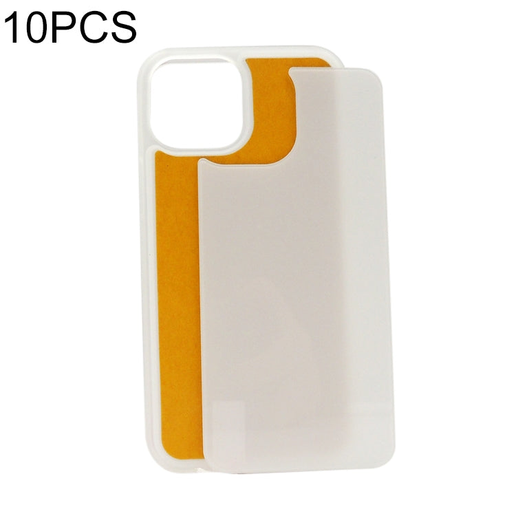 10pcs Thermal Transfer Glass Phone Case, For iPhone 14 Pro Max, For iPhone 14 Pro, For iPhone 14, For iPhone 14 Plus, For iPhone 13 Pro Max, For iPhone 13 Pro, For iPhone 13, For iPhone 13 mini