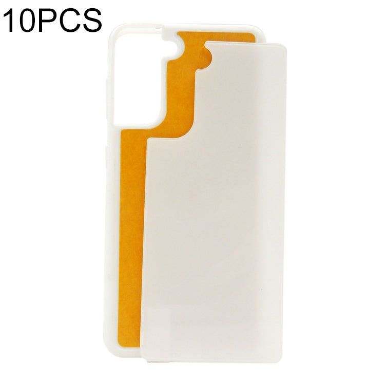 10pcs Thermal Transfer Glass Phone Case, For Samsung Galaxy S20+, For Samsung Galaxy S20 Ultra, For Samsung Galaxy S21 5G, For Samsung Galaxy S21+ 5G, For Samsung Galaxy S21 Ultra 5G, For Samsung Galaxy S22 5G, For Samsung Galaxy S22+ 5G���������������...