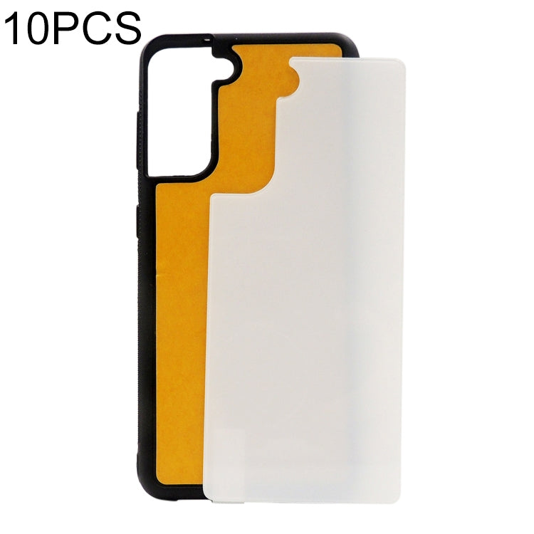 10pcs Thermal Transfer Glass Phone Case, For Samsung Galaxy S20+, For Samsung Galaxy S20 Ultra, For Samsung Galaxy S21 5G, For Samsung Galaxy S21+ 5G, For Samsung Galaxy S21 Ultra 5G, For Samsung Galaxy S22 5G, For Samsung Galaxy S22+ 5G���������������...