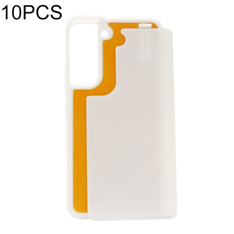 10pcs Thermal Transfer Glass Phone Case, For Samsung Galaxy S20+, For Samsung Galaxy S20 Ultra, For Samsung Galaxy S21 5G, For Samsung Galaxy S21+ 5G, For Samsung Galaxy S21 Ultra 5G, For Samsung Galaxy S22 5G, For Samsung Galaxy S22+ 5G���������������...