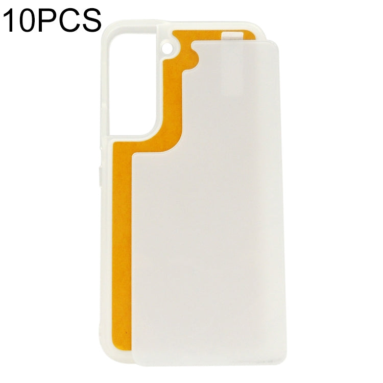 10pcs Thermal Transfer Glass Phone Case, For Samsung Galaxy S20+, For Samsung Galaxy S20 Ultra, For Samsung Galaxy S21 5G, For Samsung Galaxy S21+ 5G, For Samsung Galaxy S21 Ultra 5G, For Samsung Galaxy S22 5G, For Samsung Galaxy S22+ 5G���������������...