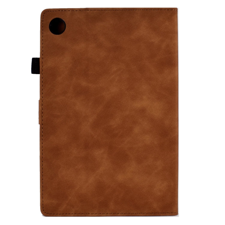 Tower Embossed Leather Smart Tablet Case, For Samsung Galaxy Tab A8 10.5 2021 X205, For iPad 10.2 2021/2020/2019 / 10.5 2019/2017, For iPad 10th Gen 10.9 2022, For iPad Air / Air 2 / 9.7 2017 / 9.7 2018, For iPad mini 5 / 4 / 3 / 2 / 1