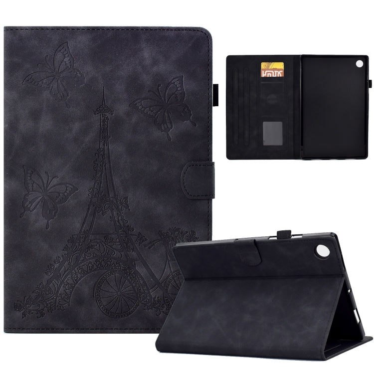 Tower Embossed Leather Smart Tablet Case, For Samsung Galaxy Tab A8 10.5 2021 X205, For iPad 10.2 2021/2020/2019 / 10.5 2019/2017, For iPad 10th Gen 10.9 2022, For iPad Air / Air 2 / 9.7 2017 / 9.7 2018, For iPad mini 5 / 4 / 3 / 2 / 1