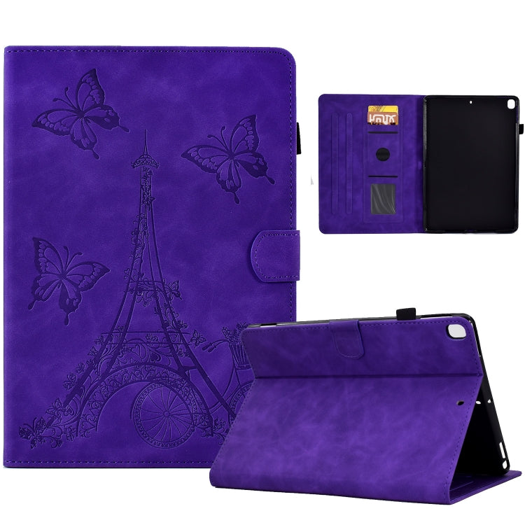 Tower Embossed Leather Smart Tablet Case, For Samsung Galaxy Tab A8 10.5 2021 X205, For iPad 10.2 2021/2020/2019 / 10.5 2019/2017, For iPad 10th Gen 10.9 2022, For iPad Air / Air 2 / 9.7 2017 / 9.7 2018, For iPad mini 5 / 4 / 3 / 2 / 1