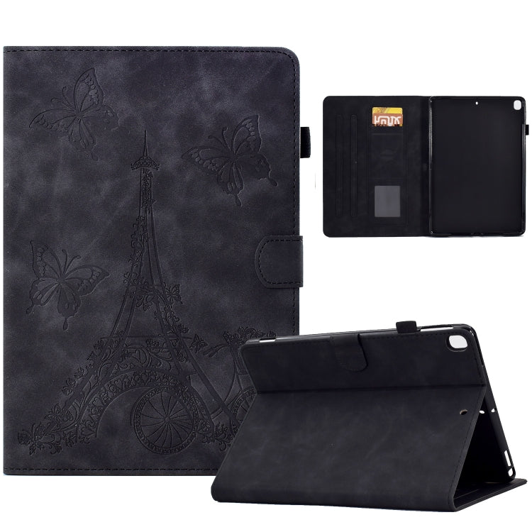 Tower Embossed Leather Smart Tablet Case, For Samsung Galaxy Tab A8 10.5 2021 X205, For iPad 10.2 2021/2020/2019 / 10.5 2019/2017, For iPad 10th Gen 10.9 2022, For iPad Air / Air 2 / 9.7 2017 / 9.7 2018, For iPad mini 5 / 4 / 3 / 2 / 1