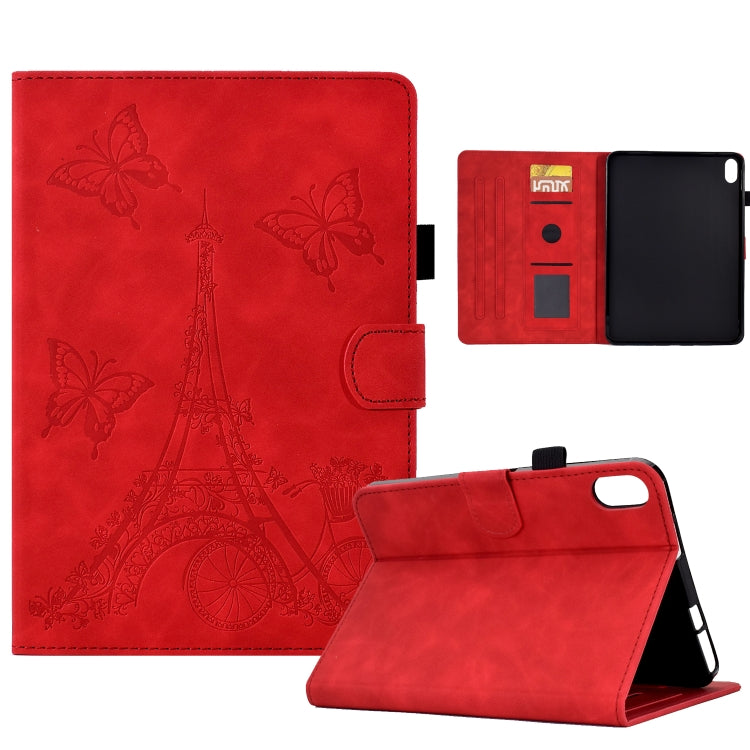 Tower Embossed Leather Smart Tablet Case, For Samsung Galaxy Tab A8 10.5 2021 X205, For iPad 10.2 2021/2020/2019 / 10.5 2019/2017, For iPad 10th Gen 10.9 2022, For iPad Air / Air 2 / 9.7 2017 / 9.7 2018, For iPad mini 5 / 4 / 3 / 2 / 1