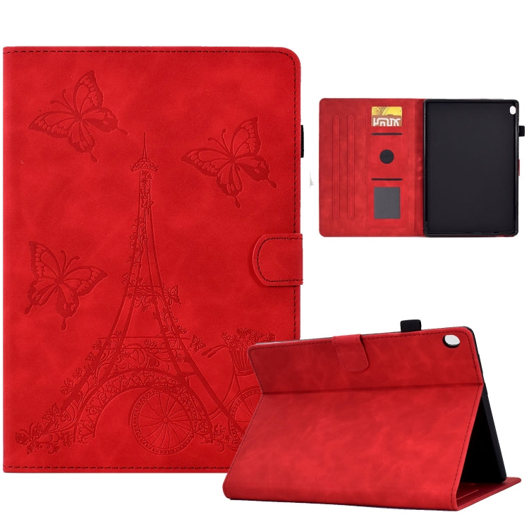 Tower Embossed Leather Smart Tablet Case, For Samsung Galaxy Tab A 10.1 2016 T580, For Lenovo M10, For Lenovo Tab M10 Gen 2, For Lenovo M10 Plus, For Lenovo Tab M10 Plus 3rd Gen