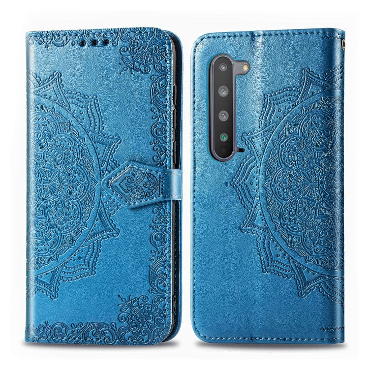 Embossed Mandala Pattern PC + TPU Horizontal Flip Leather Case with Holder & Card Slots, For Sony Xperia 1 II, For Sharp Aquos R5G, For Sharp Zero 2, For Xiaomi Mi 10 Pro 5G, For Xiaomi Mi 10 5G