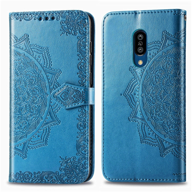 Embossed Mandala Pattern PC + TPU Horizontal Flip Leather Case with Holder & Card Slots, For Sony Xperia 1 II, For Sharp Aquos R5G, For Sharp Zero 2, For Xiaomi Mi 10 Pro 5G, For Xiaomi Mi 10 5G