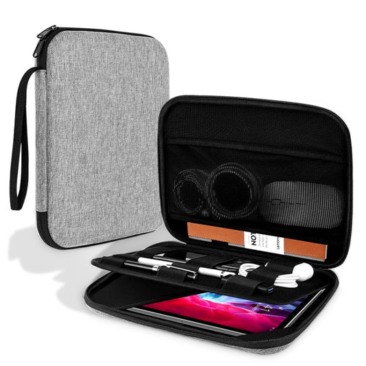 Multifunctional Double-Layer EVA Hard Case Storage Bag, For 9.7-11 inch Tablet, For 12.9 inch Tablet