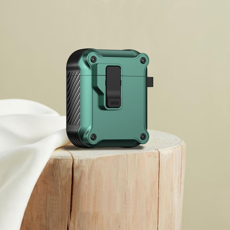 Eagle Shockproof Earphone Protective Case with Switch, For AirPods 1 / 2