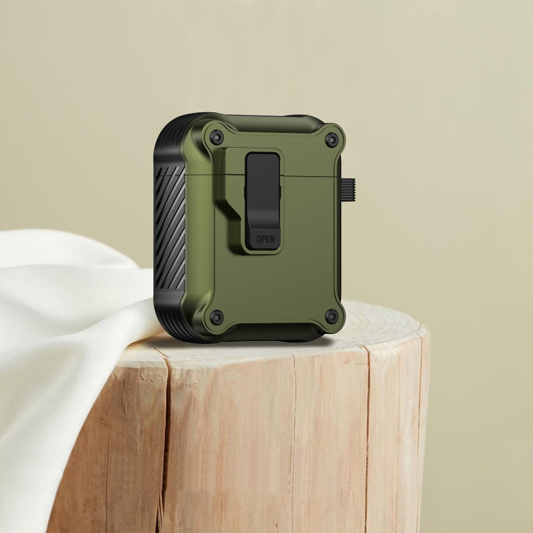 Eagle Shockproof Earphone Protective Case with Switch, For AirPods 1 / 2