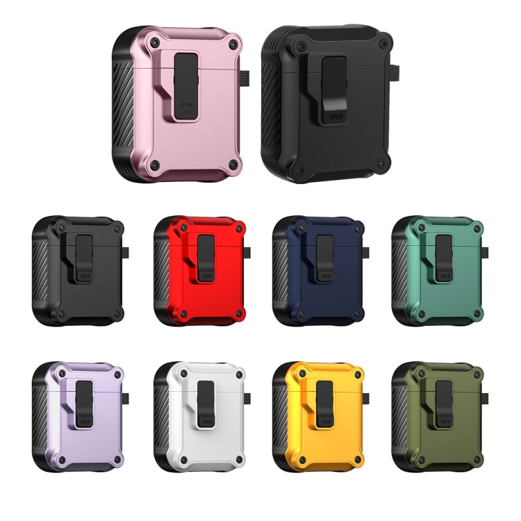 Eagle Shockproof Earphone Protective Case with Switch, For AirPods 1 / 2