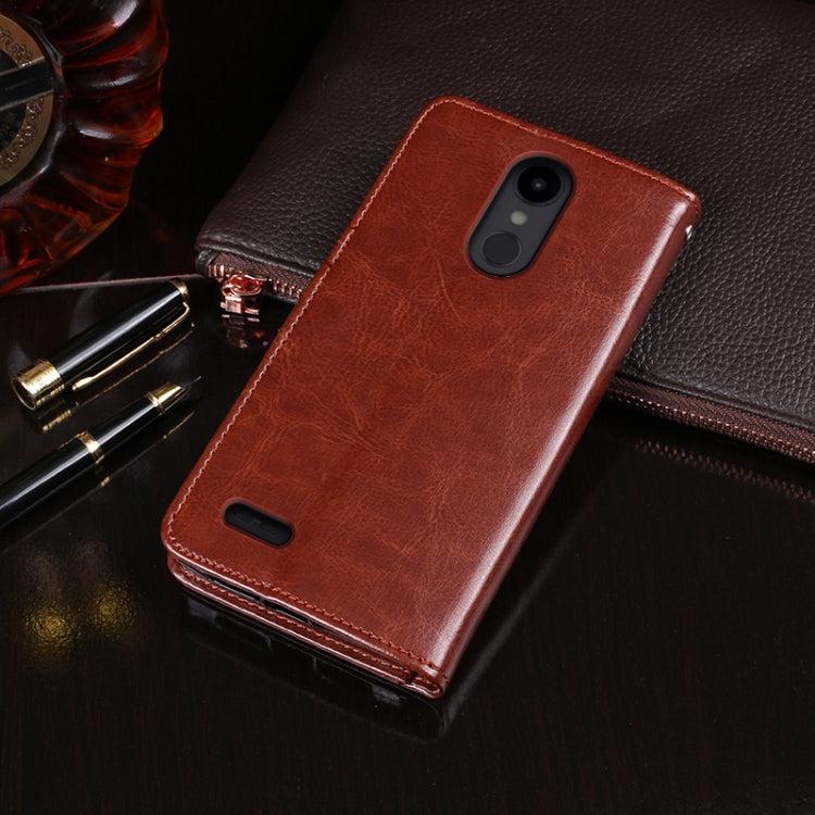 idewei Crazy Horse Texture Horizontal Flip Leather Case with Holder & Card Slots & Wallet, For LG Aristo 2, For LG G6, For LG G7 ThinQ, For LG G8 ThinQ