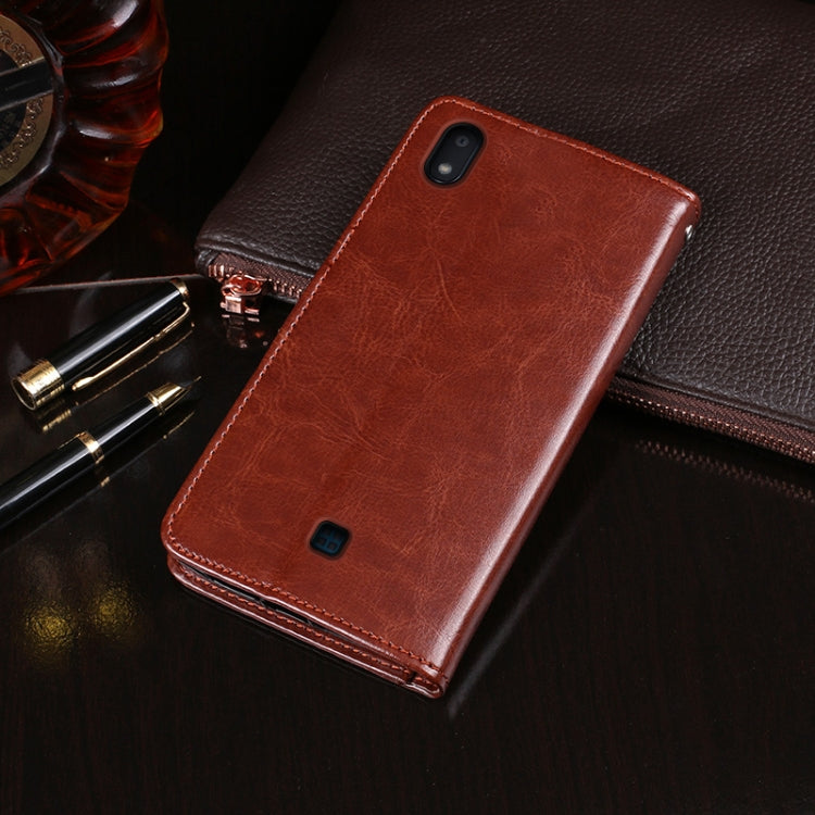 idewei Crazy Horse Texture Horizontal Flip Leather Case with Holder & Card Slots & Wallet, For LG K20 (2019), For LG K30 (2019), For LG K40, For LG K40S