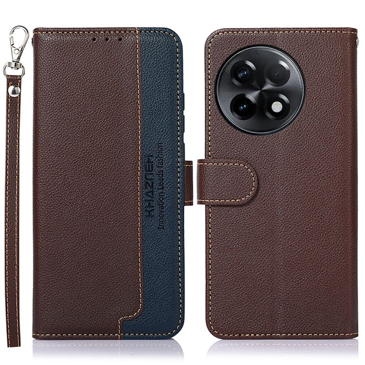 KHAZNEH Litchi Texture Leather RFID Phone Case, For OnePlus Ace 2 5G / 11R 5G, For Sony Xperia 1 V, For Sony Xperia 10 V, For Xiaomi Redmi 12C / Redmi 11A