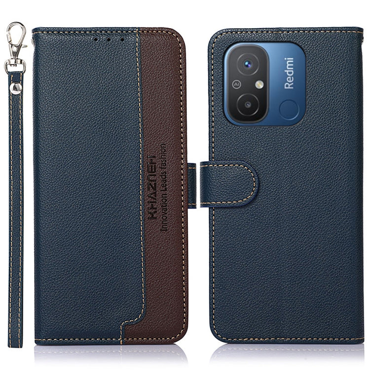 KHAZNEH Litchi Texture Leather RFID Phone Case, For OnePlus Ace 2 5G / 11R 5G, For Sony Xperia 1 V, For Sony Xperia 10 V, For Xiaomi Redmi 12C / Redmi 11A