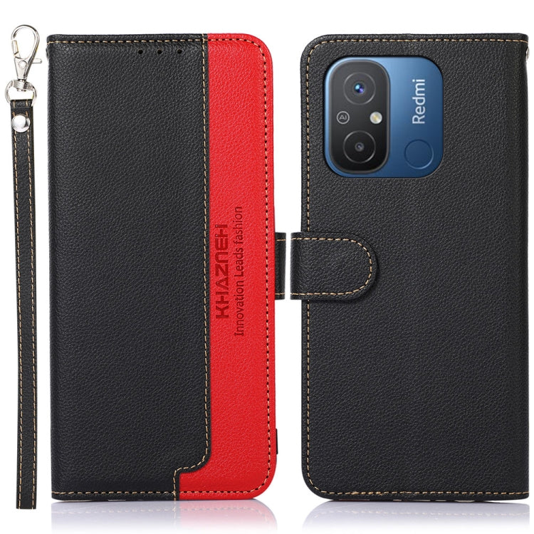 KHAZNEH Litchi Texture Leather RFID Phone Case, For OnePlus Ace 2 5G / 11R 5G, For Sony Xperia 1 V, For Sony Xperia 10 V, For Xiaomi Redmi 12C / Redmi 11A