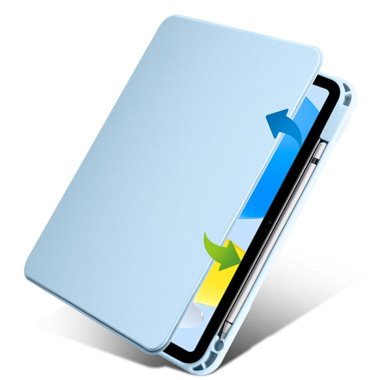 Acrylic 360 Degree Rotation Holder Tablet Leather Case, For iPad 10th Gen 10.9 2022, For iPad 10.2 2022 / 2021 / 2020 / 2019