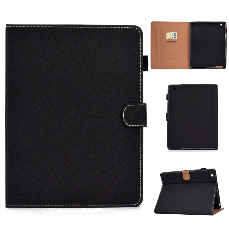 Solid Color Tablet PC Universal Magnetic Horizontal Flip Leather Case with Card Slots & Holder, For iPad 4 / 3 / 2, For iPad Air / iPad Air 2 / iPad 9.7 (2018 & 2017), For iPad Mini 4 / Mini 3 / Mini 2 / Mini, For Kindle Fire 7(2015/2017/2019)