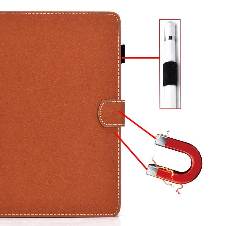 Solid Color Tablet PC Universal Magnetic Horizontal Flip Leather Case with Card Slots & Holder, For Kindle Fire HD8 2016 / 2017, For Kindle Fire HD10 2015 / 2017, For Kindle Paperwhite 4 / 3 / 2 / 1, For Galaxy Tab A 10.1(2016) T580
