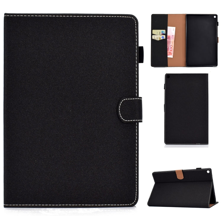 Solid Color Tablet PC Universal Magnetic Horizontal Flip Leather Case with Card Slots & Holder, For iPad 4 / 3 / 2, For iPad Air / iPad Air 2 / iPad 9.7 (2018 & 2017), For iPad Mini 4 / Mini 3 / Mini 2 / Mini, For Kindle Fire 7(2015/2017/2019)