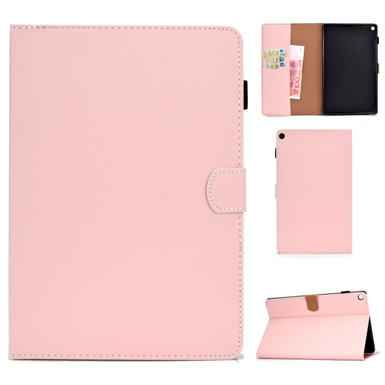 Solid Color Tablet PC Universal Magnetic Horizontal Flip Leather Case with Card Slots & Holder, For iPad 4 / 3 / 2, For iPad Air / iPad Air 2 / iPad 9.7 (2018 & 2017), For iPad Mini 4 / Mini 3 / Mini 2 / Mini, For Kindle Fire 7(2015/2017/2019)