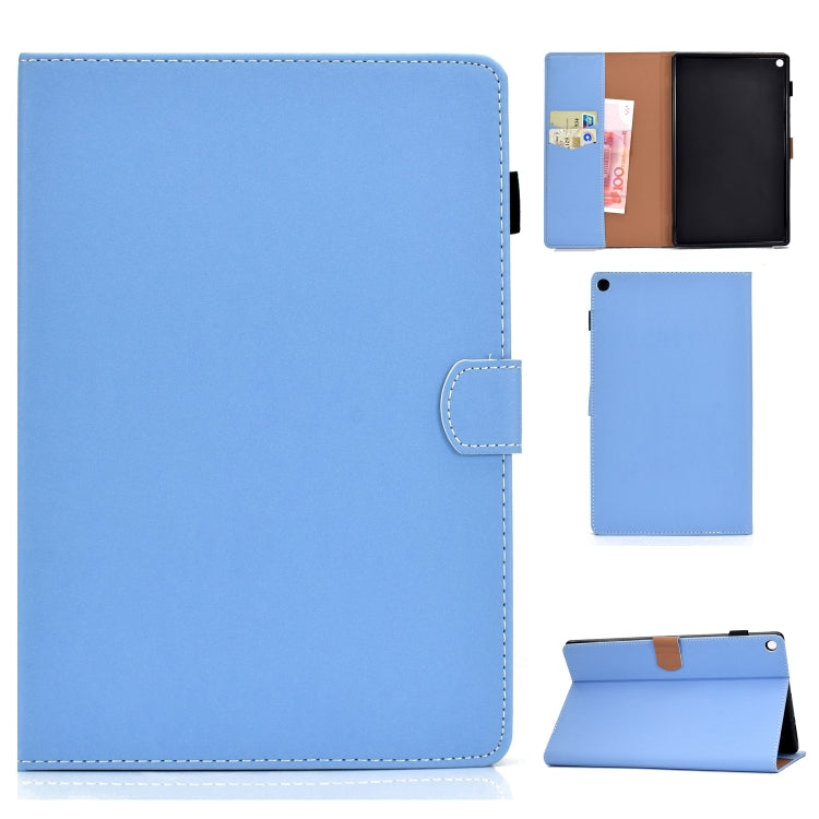 Solid Color Tablet PC Universal Magnetic Horizontal Flip Leather Case with Card Slots & Holder, For iPad 4 / 3 / 2, For iPad Air / iPad Air 2 / iPad 9.7 (2018 & 2017), For iPad Mini 4 / Mini 3 / Mini 2 / Mini, For Kindle Fire 7(2015/2017/2019)