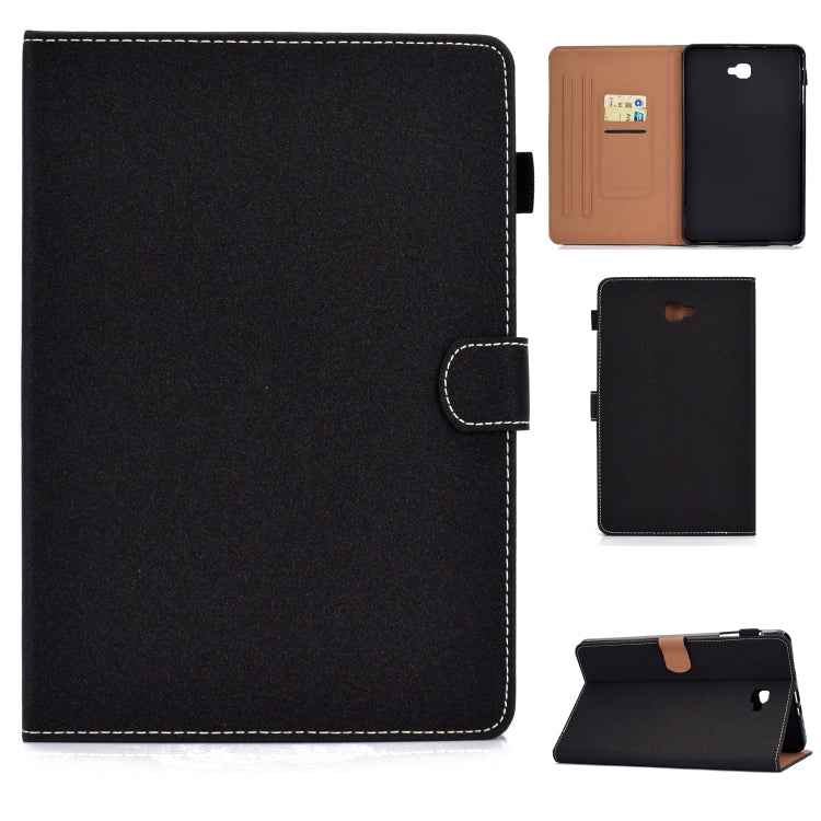 Solid Color Tablet PC Universal Magnetic Horizontal Flip Leather Case with Card Slots & Holder, For Kindle Fire HD8 2016 / 2017, For Kindle Fire HD10 2015 / 2017, For Kindle Paperwhite 4 / 3 / 2 / 1, For Galaxy Tab A 10.1(2016) T580