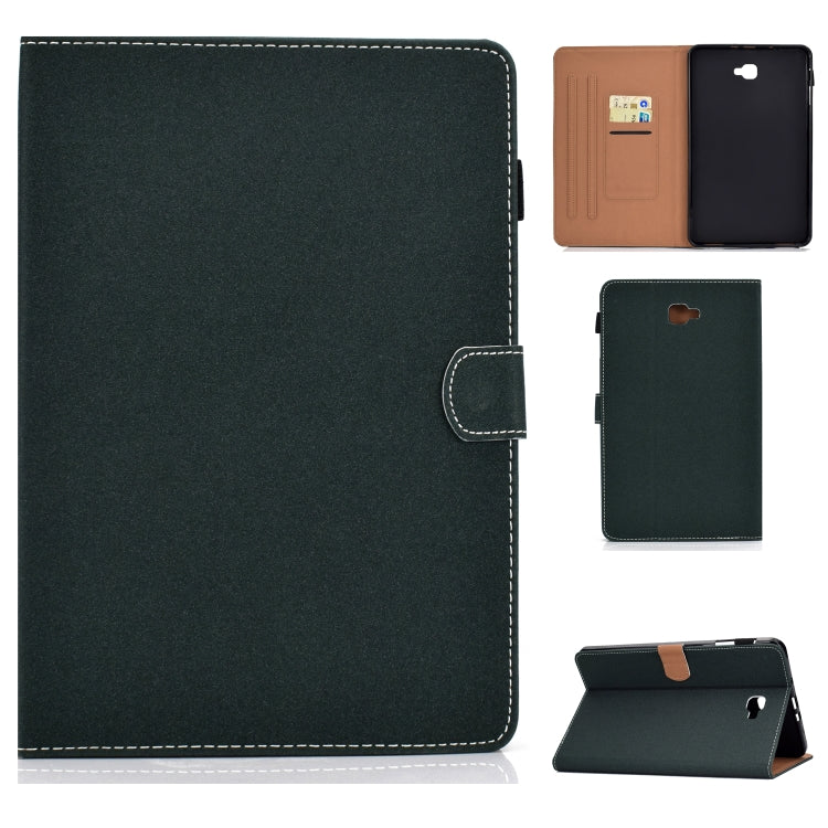 Solid Color Tablet PC Universal Magnetic Horizontal Flip Leather Case with Card Slots & Holder, For Kindle Fire HD8 2016 / 2017, For Kindle Fire HD10 2015 / 2017, For Kindle Paperwhite 4 / 3 / 2 / 1, For Galaxy Tab A 10.1(2016) T580