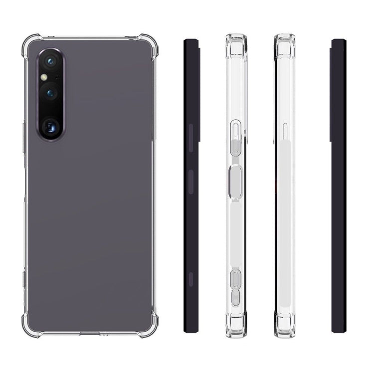 Shockproof Non-slip Thickening TPU Phone Case, For Sony Xperia 1 V, For Sony Xperia 10 V, For Nokia G22